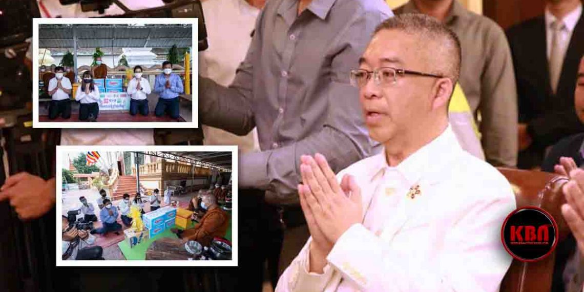 ទឹកចិត្តវិសេសវិសាលដែលមិនកាត់ថ្លៃបាន! TV5 ខំប្រឹងយកទ័យទានប្រគេនព្រះសង្ឃវត្តចំនួន១១វត្តត្រឹមរយៈពេលមួយថ្ងៃ