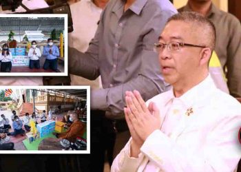 ទឹកចិត្តវិសេសវិសាលដែលមិនកាត់ថ្លៃបាន! TV5 ខំប្រឹងយកទ័យទានប្រគេនព្រះសង្ឃវត្តចំនួន១១វត្តត្រឹមរយៈពេលមួយថ្ងៃ