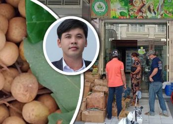 ផ្សារកសិផលធម្មជាតិ ឡេង ណាវ៉ាត្រា ពេលនេះកំពុងដាក់លក់ផ្លែមៀនប៉ៃលិនដែលកសិករខ្មែរដាំហើយគ្មានទីផ្សារនោះហើយ