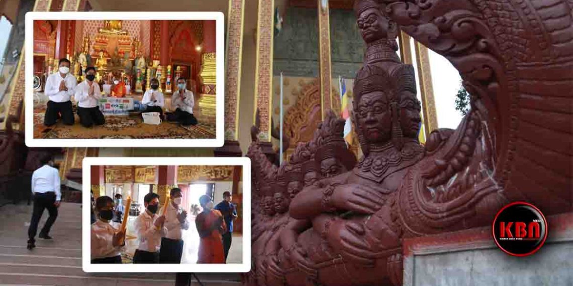 ទូរទស្សន៍ផ្នែកកម្សាន្តឈានមុខគេមួយនៅកម្ពុជា ធ្វើបុណ្យ១០០វត្ត ដោយមិនខ្លាចនឿហត់