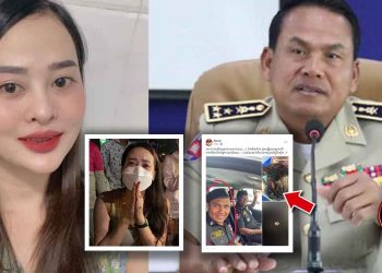 នារីដែលត្រូវប៉ូលីសវាយបែកក្បាលឈាមស្រោចជោគខ្លួនយ៉ាងកំសត់ សំពះសុំឯកឧត្តម ស ថេត ជួយរកយុត្តិធម៌