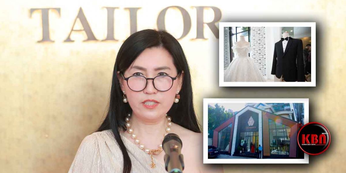 អស្ចារ្យមែន! ហាងកាត់ដេរសម្លៀកបំពាក់បុរសលំដាប់ផ្កាយ៥ សម្រាប់អភិកជនបើកជាផ្លូវការហើយ