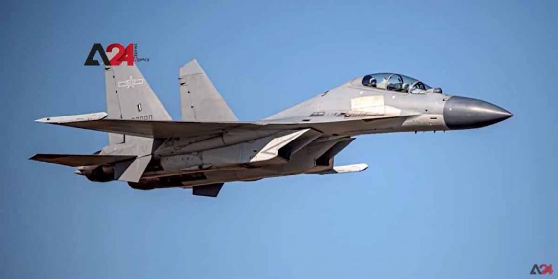 ចិនបំពានដែនអាកាសតៃវ៉ាន់ ស្របពេលរងរិះគន់កប៉ាល់ឆ្លងកាត់ច្រកសមុទ្រតៃវ៉ាន