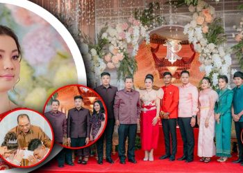 មង្គលការរបស់ប្អូនស្រីពៅ អ្នកឧកញ៉ា ឡេង ណាវ៉ាត្រា មានសុទ្ធតែថ្នាក់ដឹកនាំធំៗនិងតារាល្បីៗចូលរួម! ញាក់សាច់