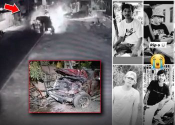 បុណ្យស.ពលា.ន់ពេញភូមិក្រោយក្រុមក្មេងស្ទាវជិះដេ.ញគ្នា ប៉ះរថយន្តធំបុករះយ៉ាងសាហា.វ ស្លា.ប់៥នាក់