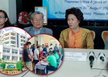 វេជ្ជបណ្ឌិតថៃមកទស្សនកិច្ចនៅកម្ពុជាមួយក្រុមផ្តាំផ្ញើរពលរដ្ឋខ្មែរឱ្យគួរចាប់អារម្មណ៍រឿងពិនិត្យសុខភាព ត្រូវតែតាមដានជម្ងឺទឹកនោម, លើសឈាម, លើសខ្លាញ់, និងជាពិសេសតម្រង់នោម ព្រោះមន្ទីរពេទ្យថៃរកឃើញមានខ្មែរជាច្រើនប្រឈមមុខនឹងជម្ងឺបែបនេះ