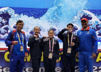 ឯកឧត្តមថោង ខុន អបអរសាទរក្រុមអត្តពលិកកាយសម្ព័ន្ធកម្ពុជា ដណ្តើមបានមេដាយ ជើងឯកអាស៊ីលើកទី៧