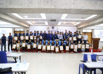 សហព័ន្ធកីឡាជឺជីតស៊ូ បើកវគ្គបណ្ដុះបណ្ដាលមន្ត្រីរបស់ខ្លួនត្រៀម ស៊ីហ្គេមម២០២៣