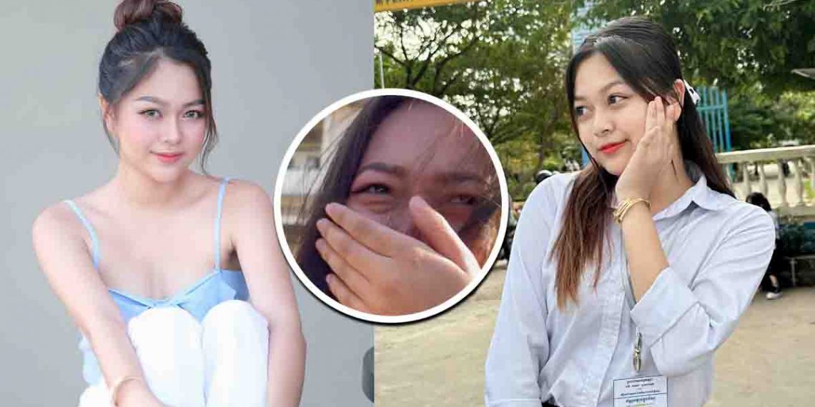 Idol យំយ៉ាងខ្លាំង តែមិនមែនរឿងសោកសៅនោះទេ គឺត្រេកអរពេក!អបអរដល់តារាសម្តែងស្រីស្អាត អាង សុជាតា ប្រឡងជាប់បាក់ឌុប