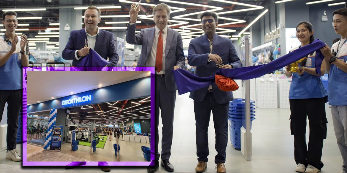 ក្នុងព្រឹត្តិការណ៍គាំទ្រស៊ីហ្គេមឆ្នាំ២០២៣ Decathlon ផ្តល់ជូនគូប៉ុង៥ដុល្លារដល់១ពាន់ដុល្លារដល់អតិថិជន ៥០០នាក់ដំបូងនៅថ្ងៃទី៤ខែកុម្ភៈនៅផ្សារអ៊ីអន៣