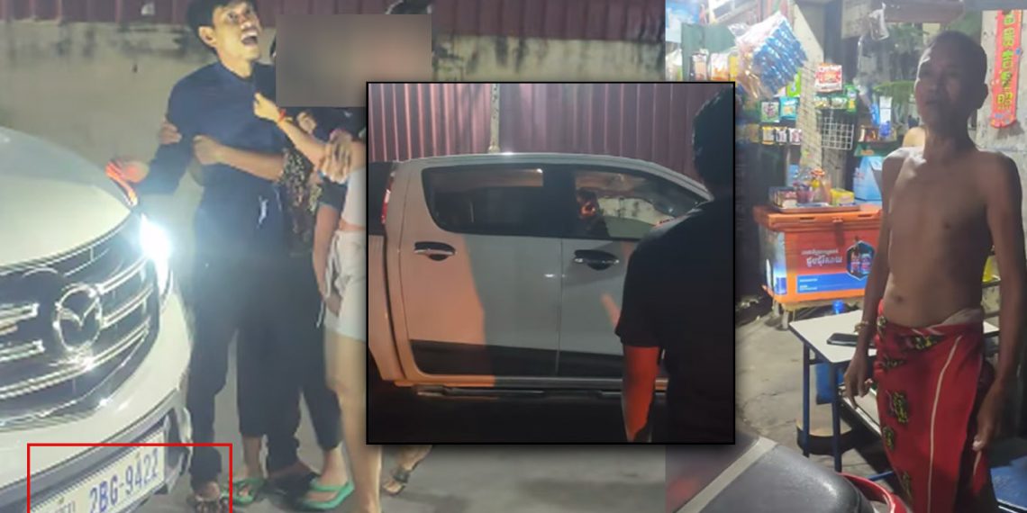 គ្រាន់តែហ្វាឡានបើកចំមុខគេឯង ចាំងភ្នែកខ្លាំង បង្កជាជម្លោះរហូតម្ចាស់រថយន្តស្រែករកទាញកាំភ្លើងបាញ់ប្រជាពលរដ្ឋចោល ធ្វើឱ្យភ្ញាក់ផ្អើលពេញភូមិ (មានវិឌីអូ)