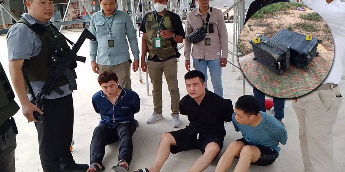 ឃា-ត-កម្មស-ម្លា-ប់ជនជាតិចិន ញា-ត់ក្នុងវ៉ាលីយកទៅបោះចោលត្រូវកម្លាំងនាយកដ្ឋាននគរបាលព្រហ្មទណ្ឌបំបែកបានហើយ