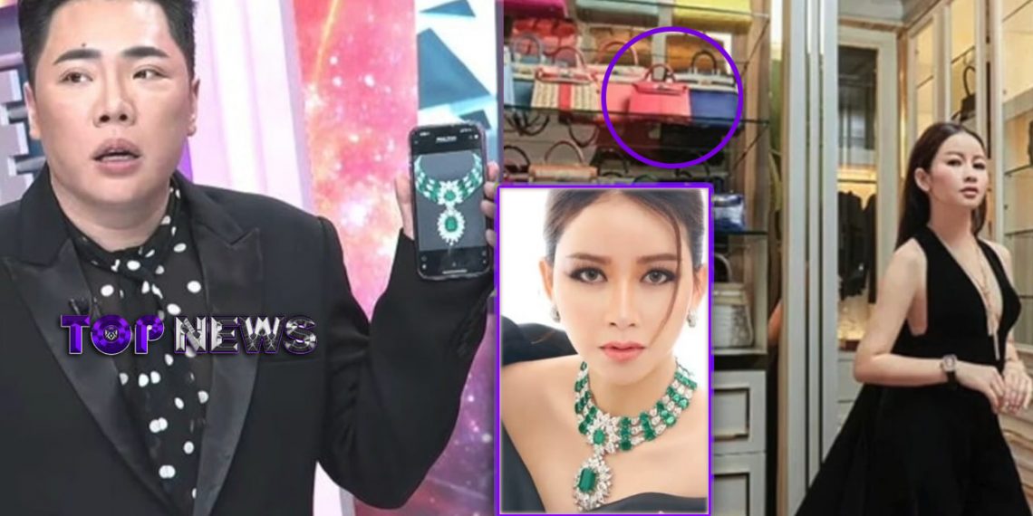 មហាជននិងក្រុមបណ្តាញសារព័ត៌មាន ផ្ទុះការវែកញ៉ែកក្រោយបែកធ្លាយករណី អ្នកជំនួញស្រីដ៏ល្បីឈ្មោះក្នុងប្រទេសថៃម្នាក់ ឱ្យតារាល្បីប្រចាំប្រទេសម្នាក់ខ្ចីនូវគ្រឿងអលង្កាសរុបជិត២លានដុល្លារ តែមិនសងវិញ… (មានវិឌីអូ)