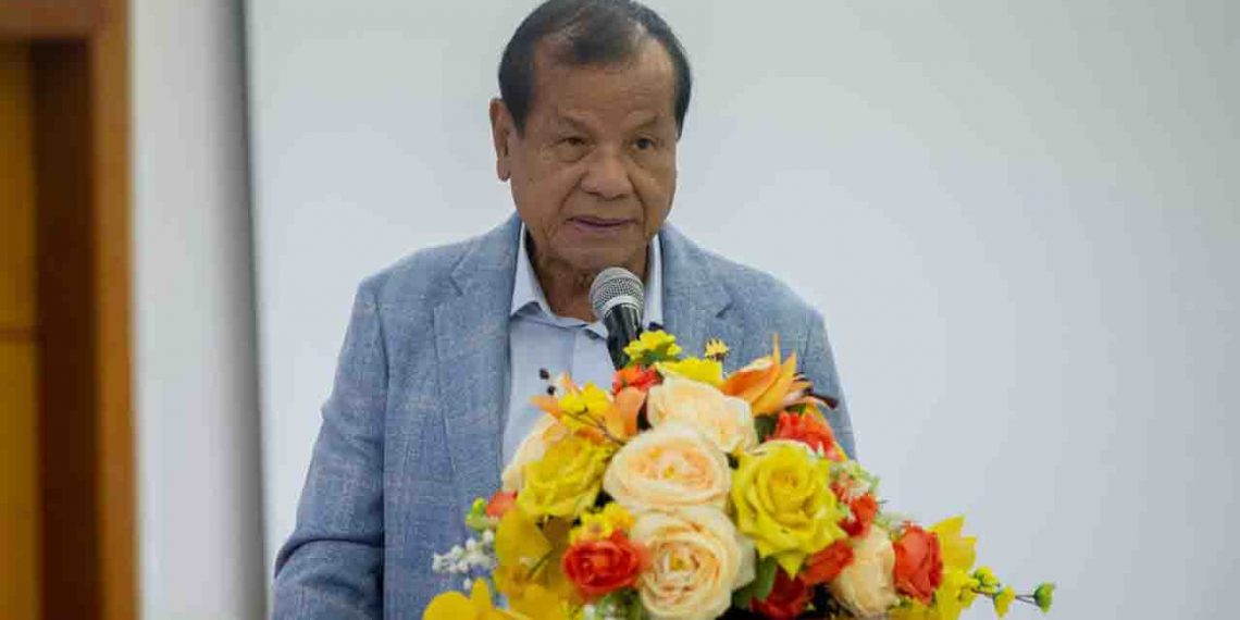 ឯកឧត្តមបណ្ឌិត ថោង ខុន ថ្លែងសារសំខាន់កក្រើនរំលឹកដល់មន្ត្រីជំនាញឱ្យជម្រុញដល់គ្រប់កីឡាករជម្រើសជាតិ