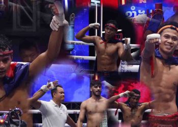 រុងរឿង, វណ្ណថន, វិឆ័យ, សៃណេត សុទ្ធតែអាចបំបាក់កីឡាករអន្តរជាតិយ៉ាងល្អ ធ្វើឱ្យកក្រើកសង្វៀនអ្នកចម្បាំង DAZZ TV5 KUN KHMER (មានវិឌីអូប្រកួតពេញ)