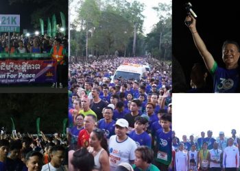 ត្រឹមពេលមួយព្រឹកអ្នករត់ប្រណាំងជិត២ម៉ឺននាក់មកអង្គរវត្តជួបជុំគ្នា កក្រើកដល់បណ្តាញសង្គមអន្តរជាតិចុះផ្សាយព្រោងព្រាត