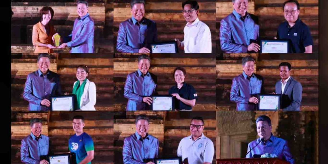 ឯឧត្តម ស៊ុន ចាន់ថុល ថ្លែងអំណរគុណដៃគូសហការទាំងវិស័យឯកជននិងអង្គការសមាគមគាំទ្រទិវារត់ប្រណាំងពាក់កណ្ដាលម៉ារ៉ាតុងអន្តរជាតិអង្គរវត្ត