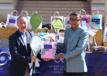 ជំនួយមនុស្សធម៌ចលនាអូឡាំពិកពី IOC និង OCA តាមរយៈក្រសួងអប់រំនឹងយកទៅជួយកុមារភៀសសឹកលើកទឺកចិត្តកុំបន្តសោកសៅ